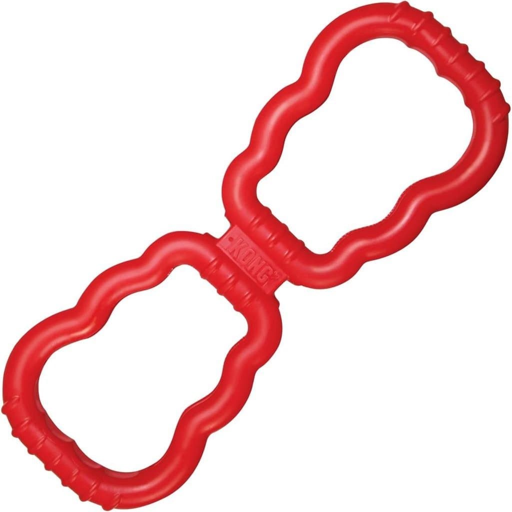 Brinquedo de Puxar KONG - Acessórios para Cães para Cabo de Guerra - Brinquedo de Borracha Natural para Cães para Brinca