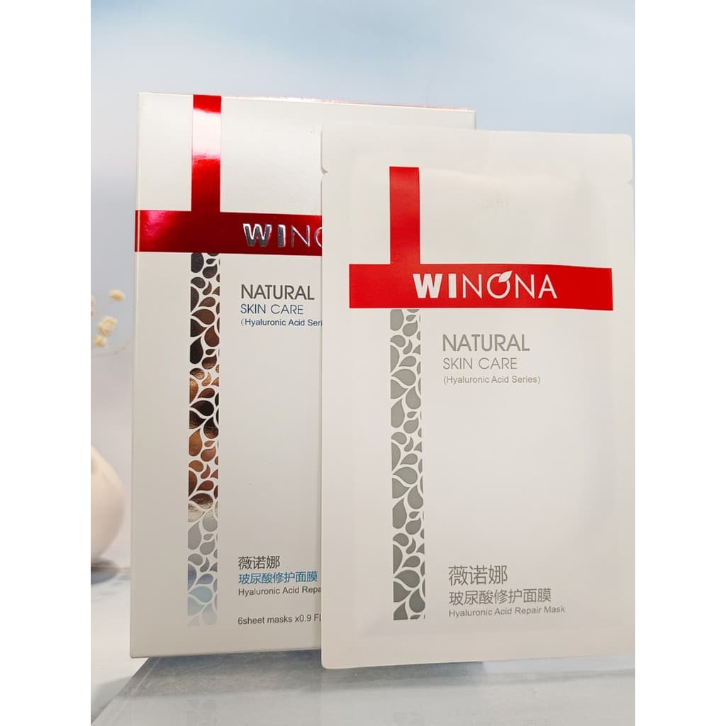 Verona Ácido Hialurônico Multi-Efeito Reparação Essência Máscara 25ml * 6/Máscara Reparadora de Ácido Hialurônico Hidrat