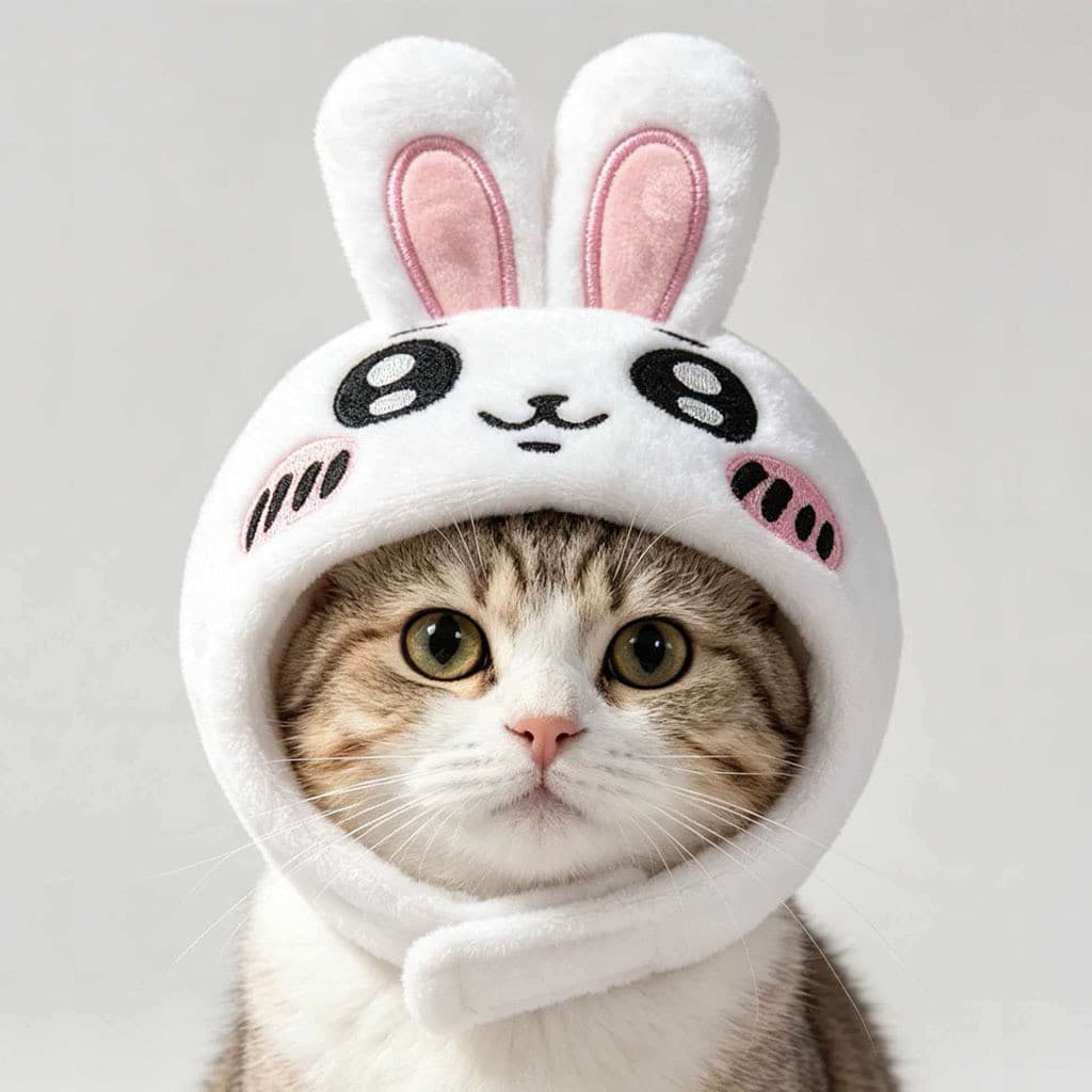 Chapéu de Tubarão Fofo para Pet, Touca Ajustável de Pelúcia para Gato