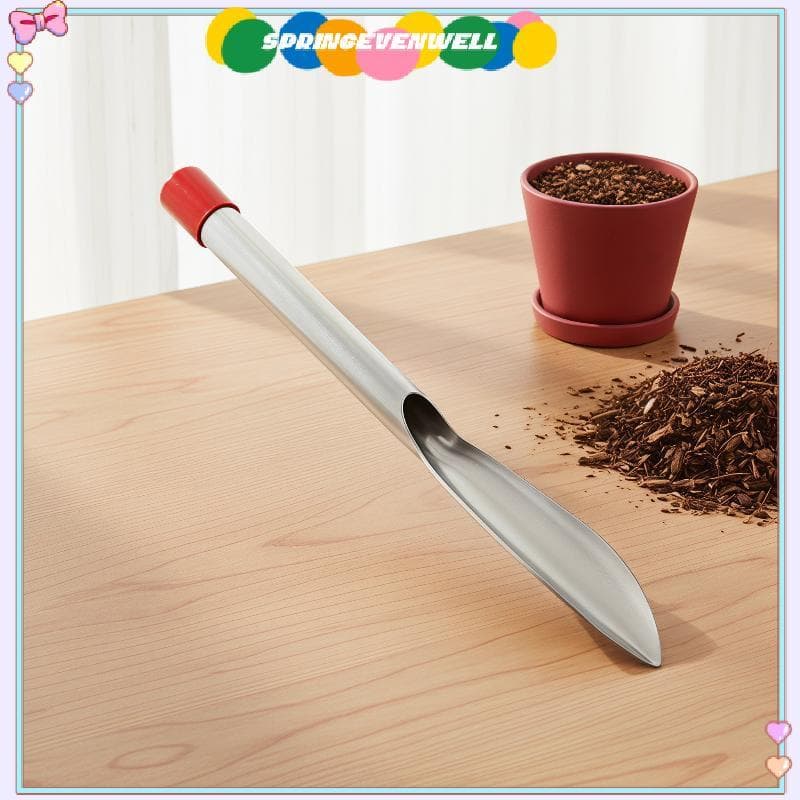 [springevenwell] Pá Manual De Jardim De Aço Inoxidável Espátula Multifuncional Durável Para Capina , Escavação , Plantio