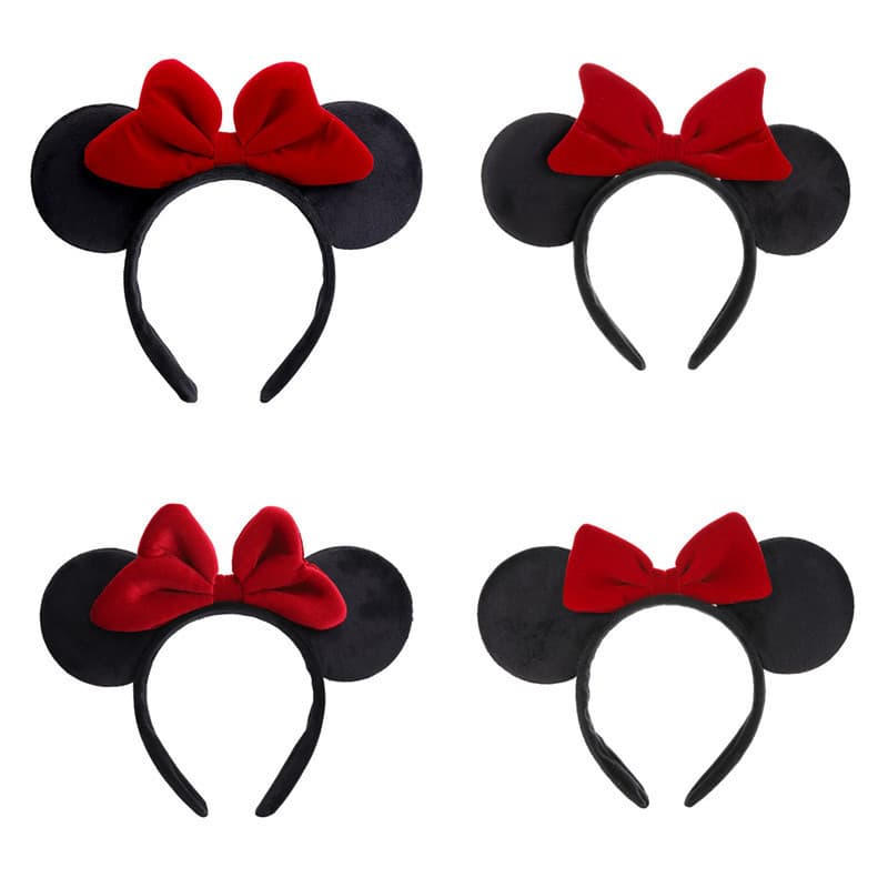Arco Mickey orelha bandana parque de diversões Headwear influenciador âncora foto Hairpin festa festiva bandana
