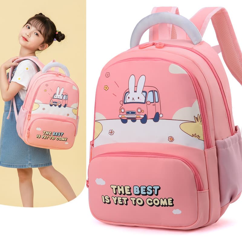 Nova mochila infantil de grande capacidade, leve e protetora da coluna, para meninos e meninas do 1º ao 3º ano.