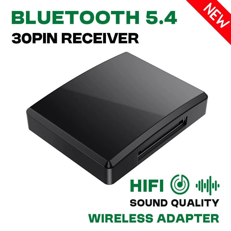 Atualizado Para 5.4 30 Pinos Receptor De Áudio Plástico Alta Compatibilidade Fidelidade Lossless Música Adaptador Sem Fi