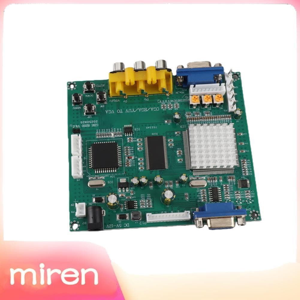 Miren.br GBS-8200 CGA EGA YUV RGB para VGA Conversor de vídeo Arcade Game Board 5V Active Low 1 Channel Relay Module HD