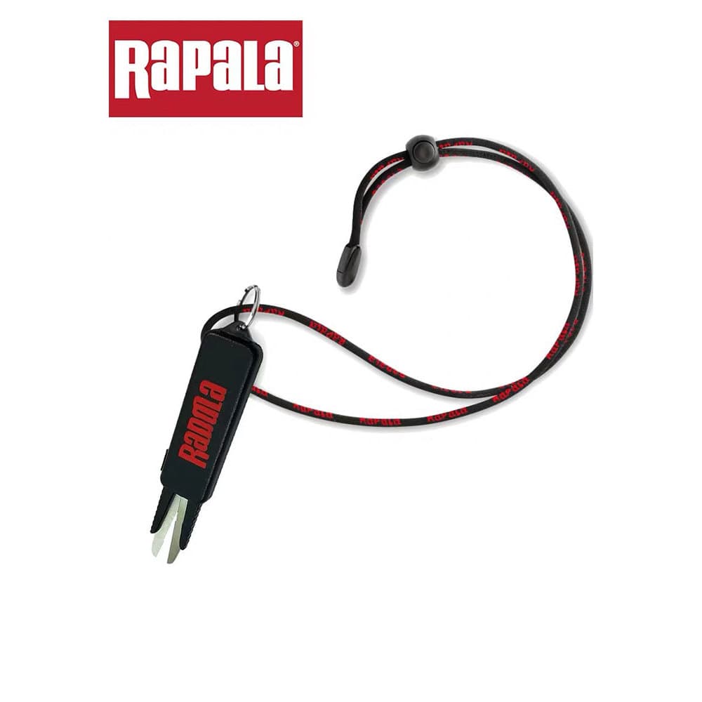 R RAPALA RSLS/RSD-1 Tesoura de linha de pesca portátil Tesoura de segurança retrátil Mini tesoura afiada