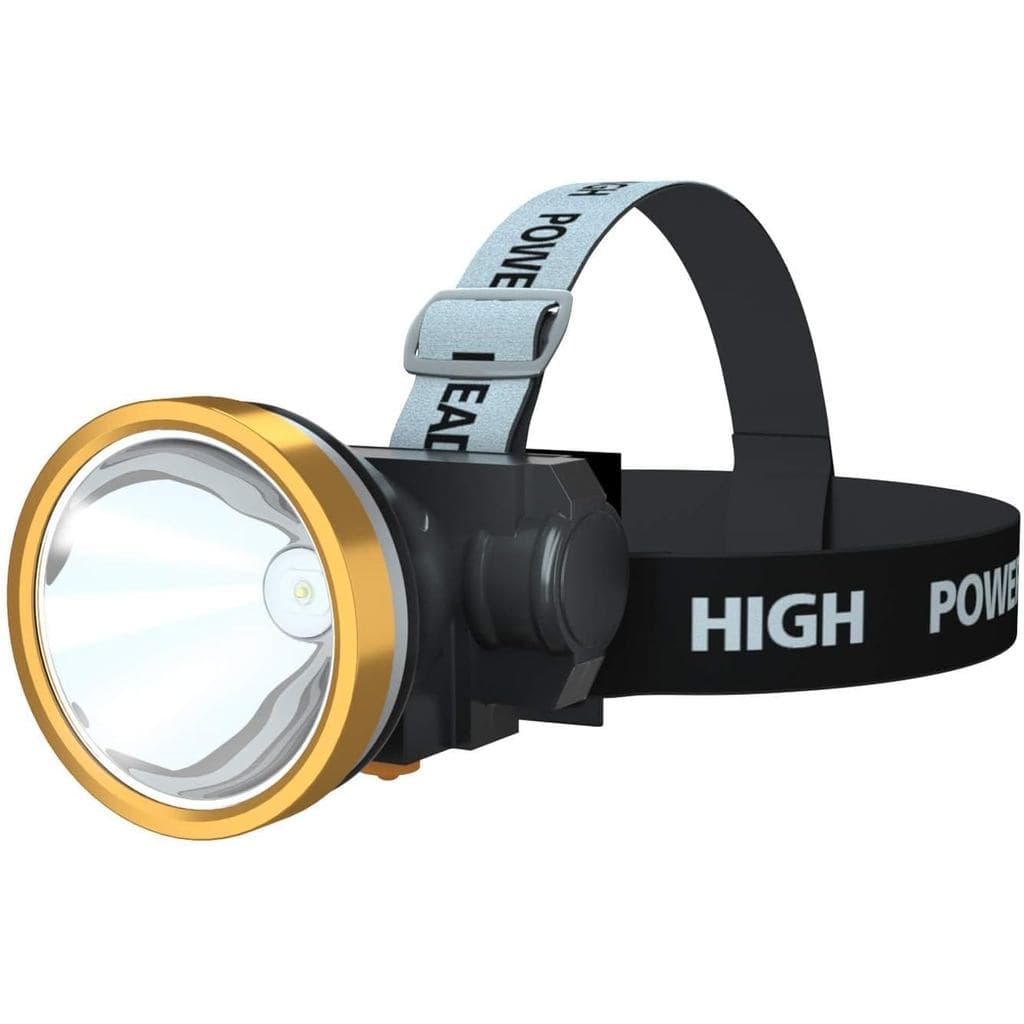 Lanterna de Cabeça Recarregável ODEAR, Lanterna de LED Super Brilhante à Prova d'Água com Bateria Integrada para Camping