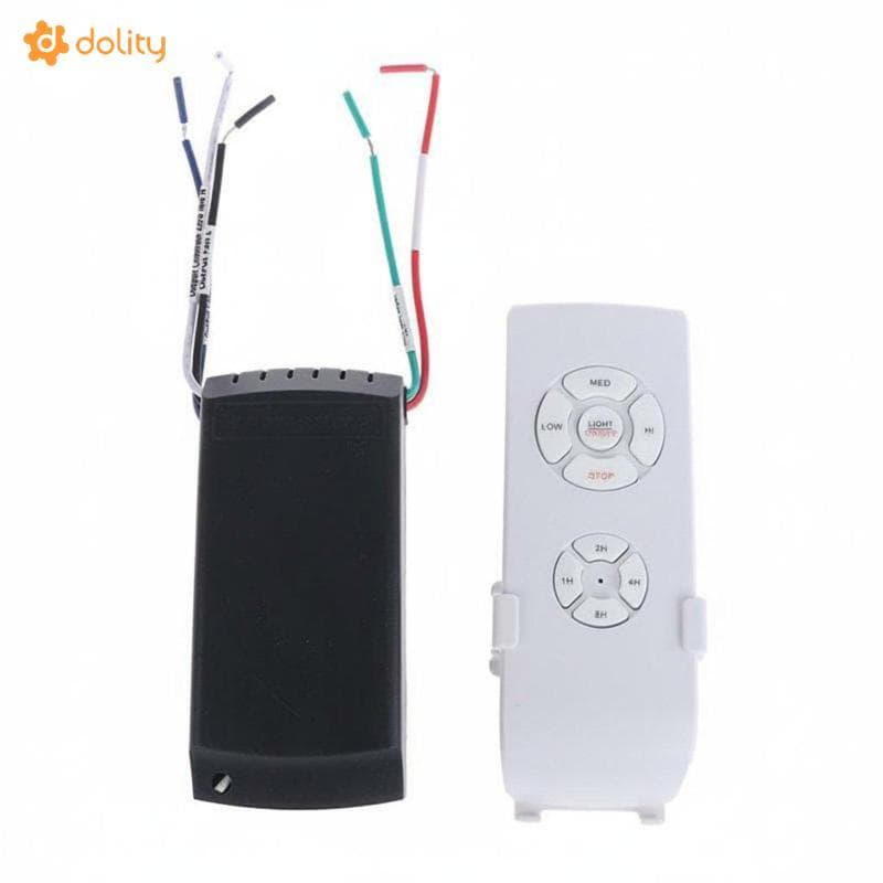 [Acituna] Kit De Ajuste De Ventilador Remoto De Teto Função De Temporizador Controles Remotos E Unidade De Controle Fáci