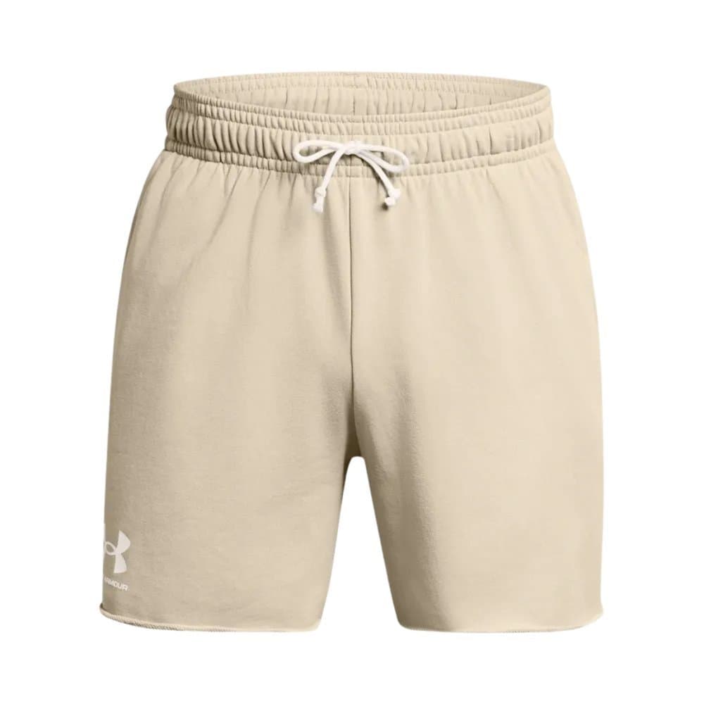 Short Under Armour 6in Rival Terry Bege - G