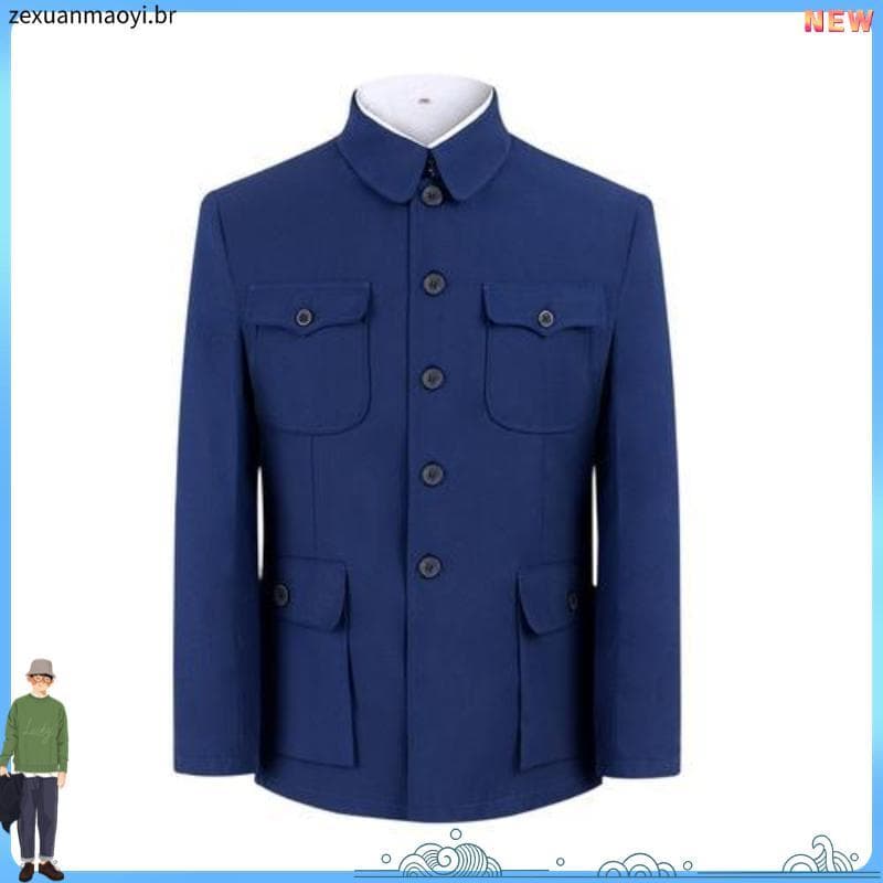 Verão estilo fino camada única idosos de meia-idade montanha de meia-idade