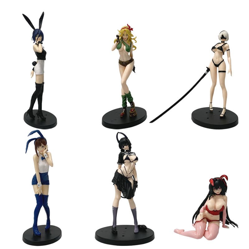 Azur Lane Estilo de Combate Lanqistore Miona Dafeng Bunny Girl Linda Menina Figura Chassis Enfeites de Carro