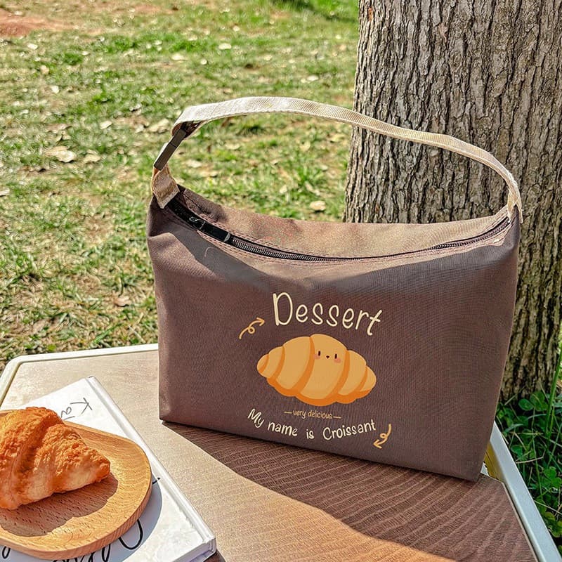 Lancheira Isolada Espessada , Bolsa Para Os Alunos Trazem Trabalhar Ou Viajar .
