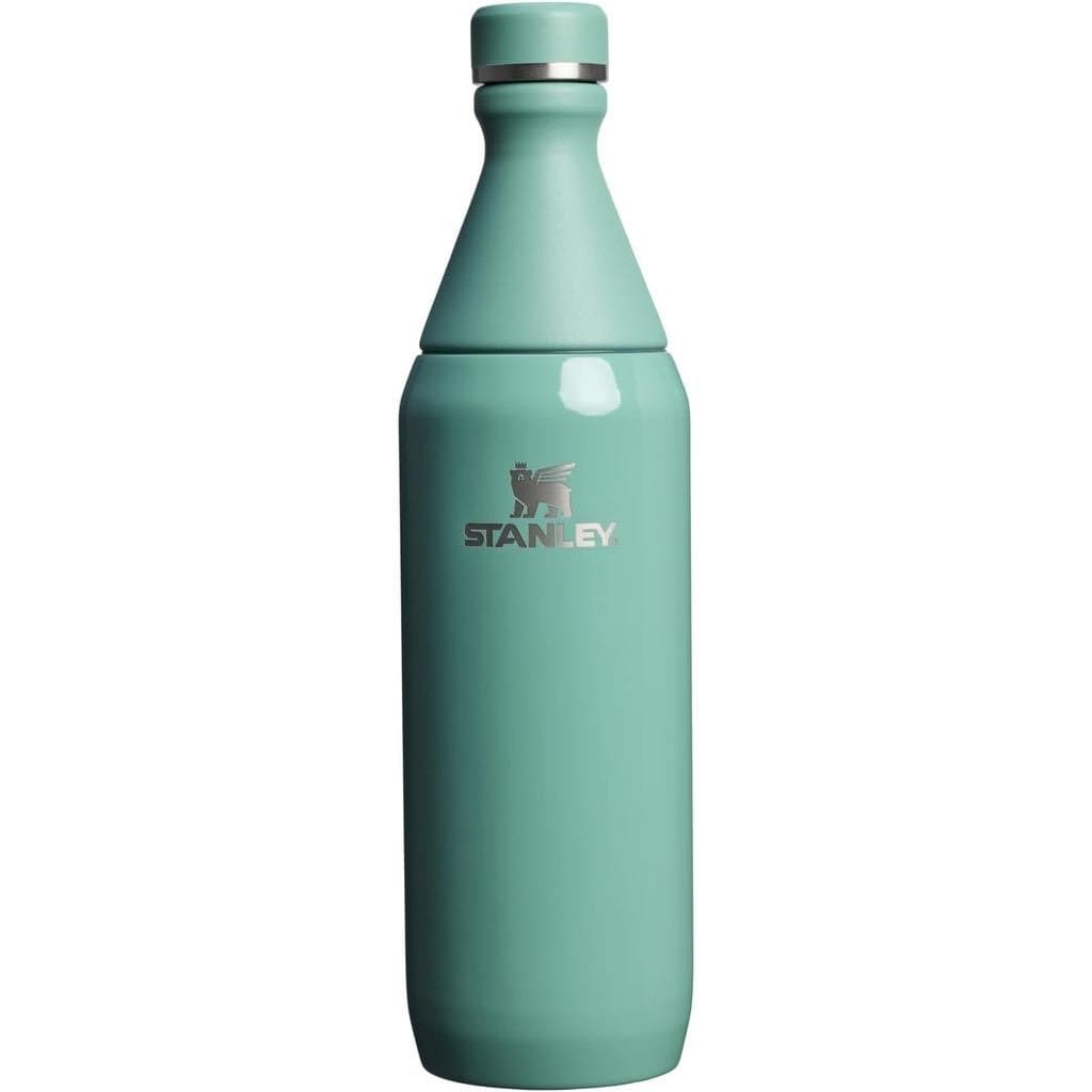 STANLEYAllDaySlim, 20oz, Verde Primavera Brilhante | Removível para adicionar gelo | LeakproWater | Design Slim para Via