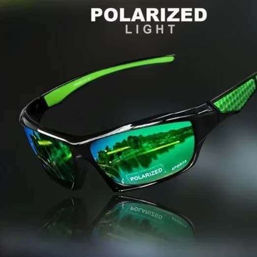 2026 óculos de sol polarizados masculinos transfronteiriços na moda filme colorido ao ar livre visão noturna óculos de c