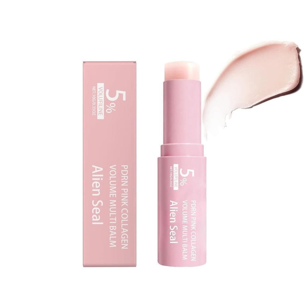 PDRNPinkCollagenVolumeMultiBalm | AllInOneVolufiline, PDRN, NADStick para uma aparência jovem, ajudando a reduzir linhas
