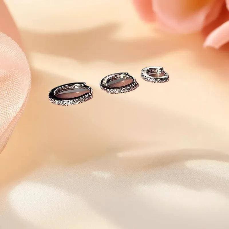 [T & B] 1 Par De Pingente De Vida Marinha Multiestilo Cordão Trançado Nelace Para Mulheres Elegante Delicado Aço Inoxidá