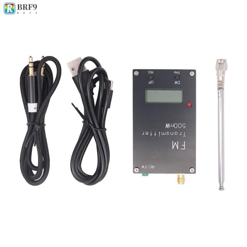 2000M 0.5W Transmissor FM Estéreo Digital Para Rádio Campus DSP Transmissão De