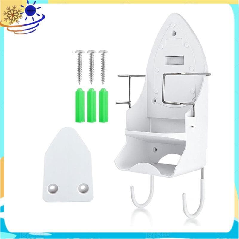 [Le's Shop] Ferro De Armazenamento De Sala E Tábua De Passar Roupa Suporte De Elétrico Para Montagem Na Parede