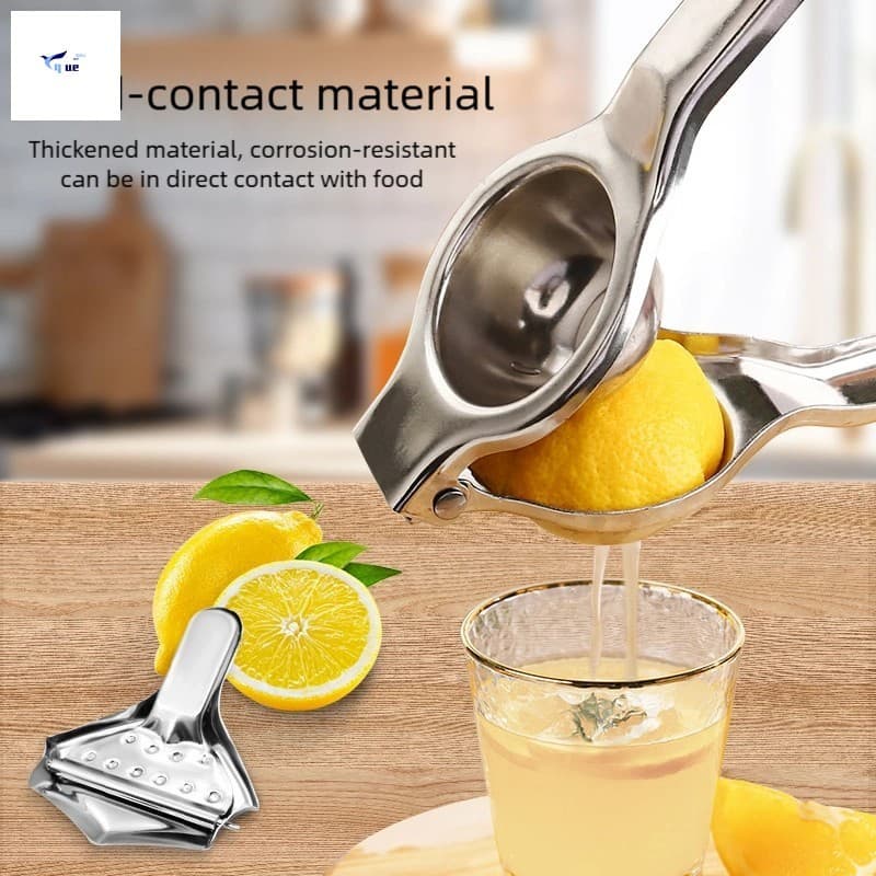 Espremedor De Limão Em Aço Inoxidável-Manual De Frutas Cítricas Para Bar De Cozinha