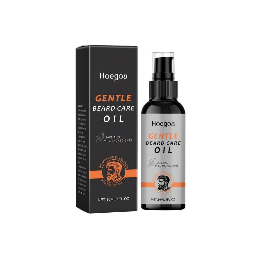 Óleo para cuidado da barba, hidratante e nutritivo, para cabelos masculinos secos, suave e macio para a barba.
