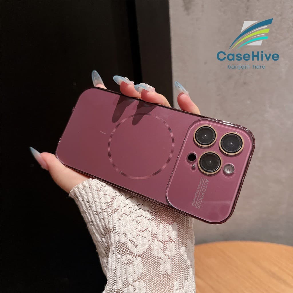 Capa Avançada Com Galvanoplastia Jateada , Janela Grande/Magnética Fosca Para Telefone/Câmera Pára-Choques , À Prova De