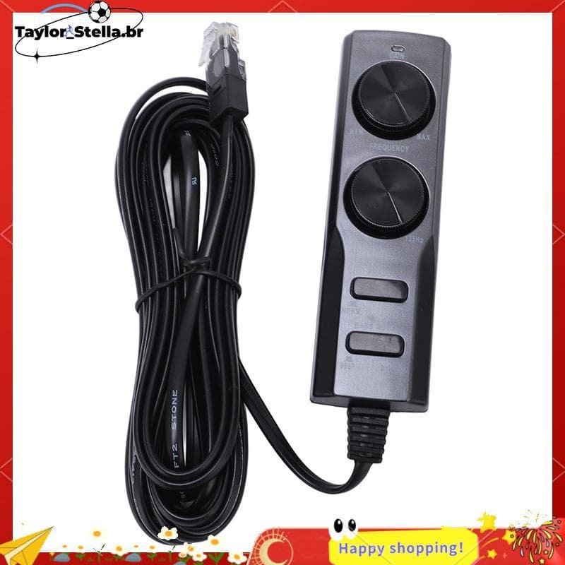 Novo Cabo De Controle De Fio Para WX130DA Carro Estéreo Subwoofer Alto-Falante Áudio