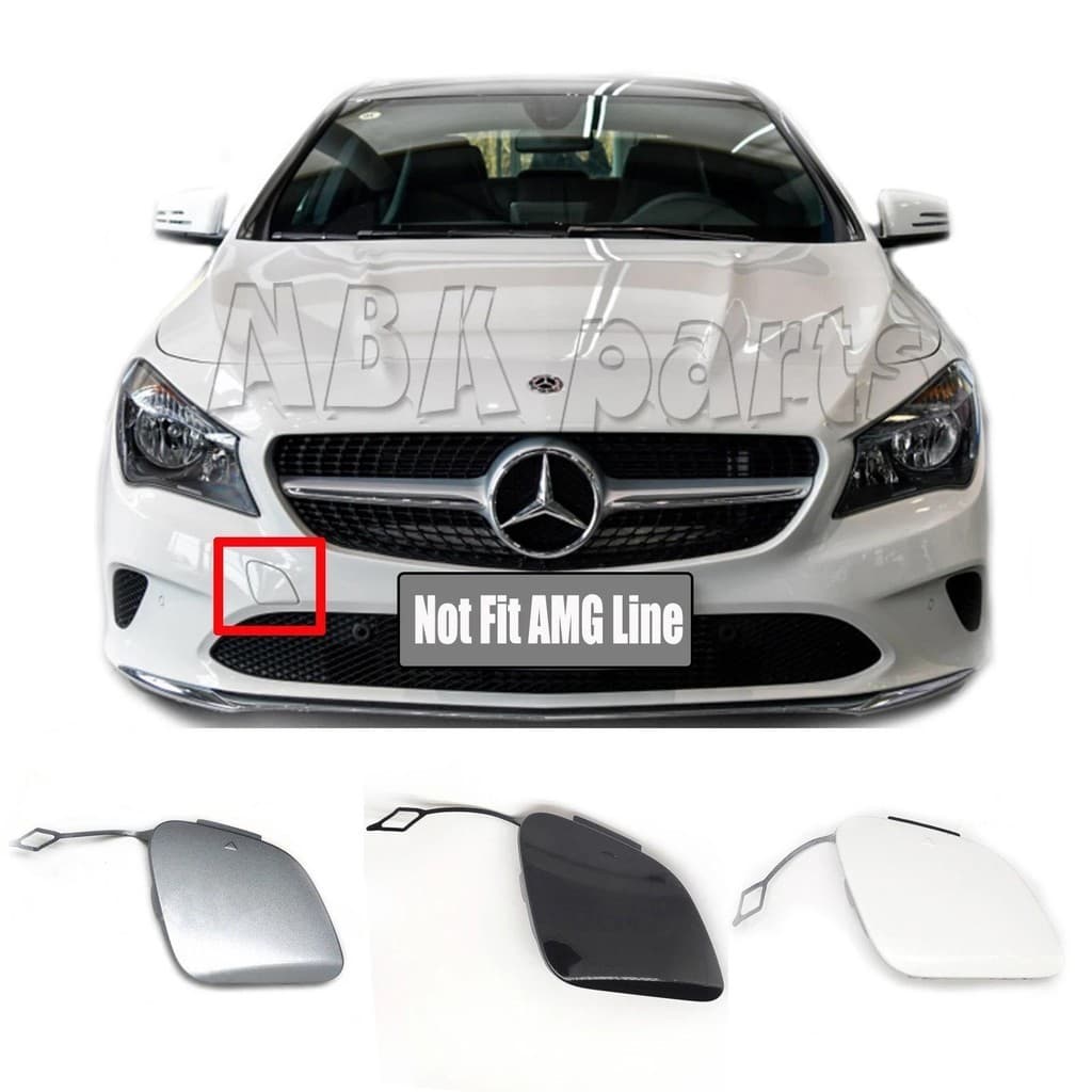 Fit 16-19 Mercedes-Benz CLA Coupe (C117) CLA180 CLA200 CLA220 CLA250 CLA45 AMG SPORT Capa De Reboque Dianteira A11788513