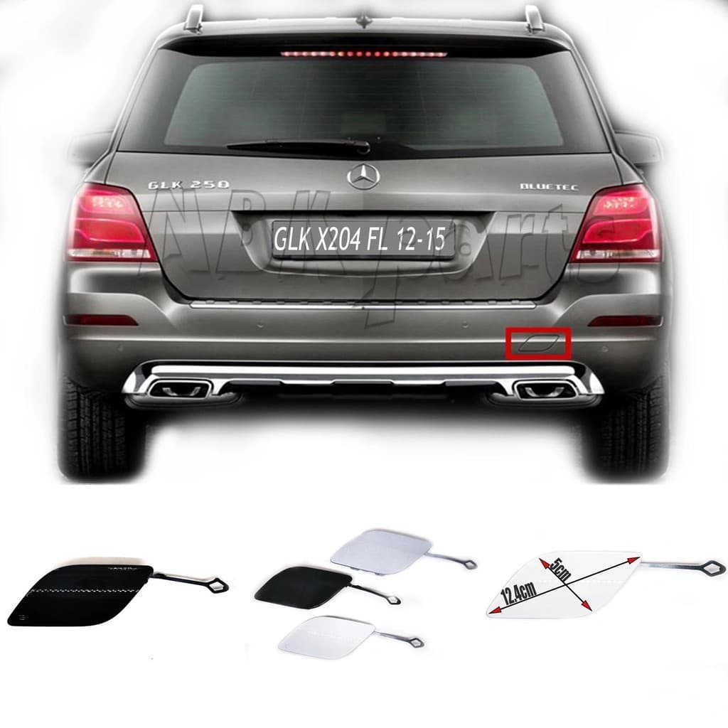 Ajuste 12-15 Mercedes-Benz GLK Facelift X204 W204 GLK200 GLK220 GLK250 GLK300 GLK350 A2048851224 Capa De Reboque Traseir