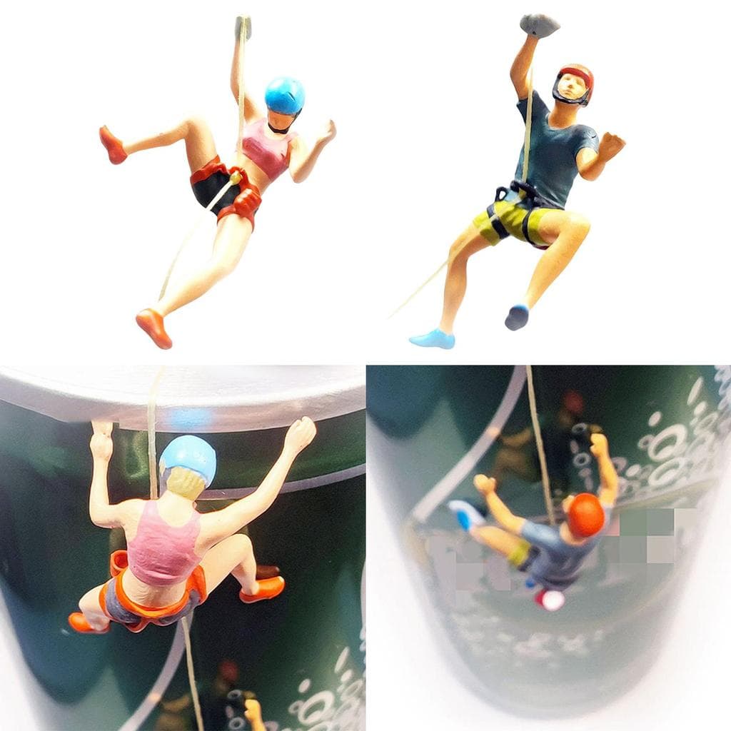 [mcpdwt] Figuras De Pessoas Resina Minúsculo Diorama Modelo Estatuetas Conjunto De Acessórios Ornamento De Personagem Re