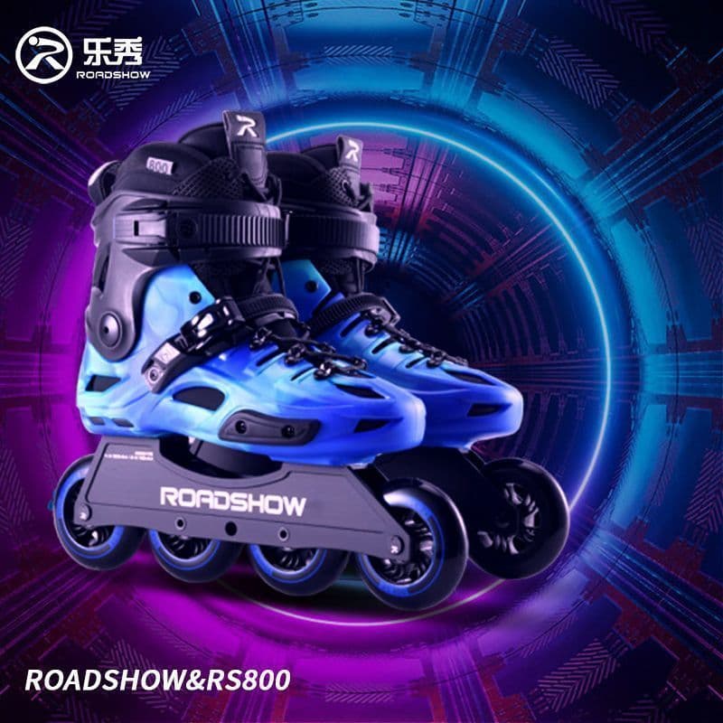 Lexiu estilo internacional adulto patins patins homens mulheres escova rua plana flor Casual patins Inline