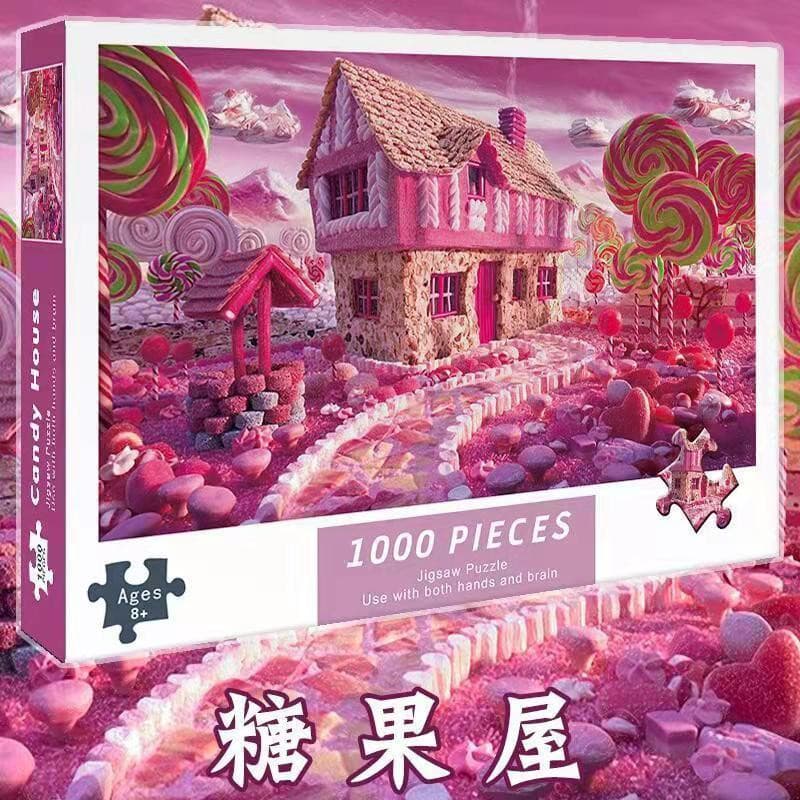 1.000 peças quebra-cabeça alta dificuldade mil peças mapa simples educacional infantil Qingming rio mapa nacional Tren