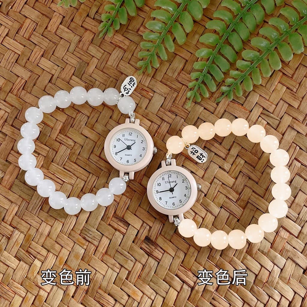 Gradiente cor pulseira relógio feminino ins estilo júnior estudantes do ensino médio nicho simples pequeno mostrador peq