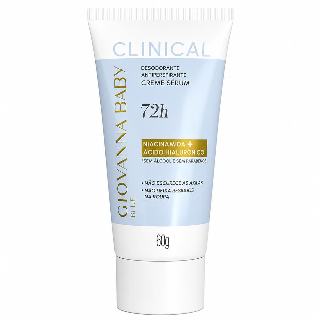 Giovanna Baby Deo Creme Bisnaga Blue 60g