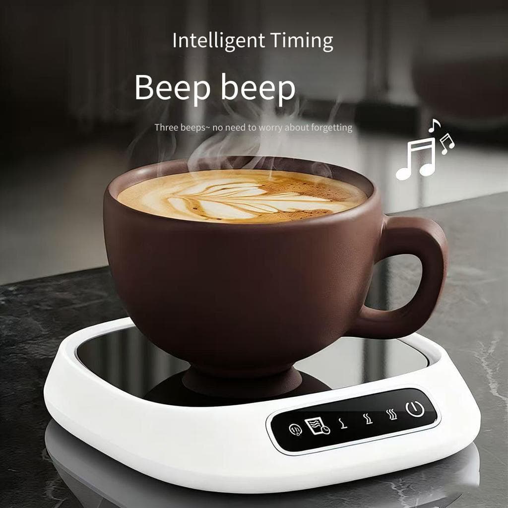 Porta-copos de aquecimento inteligente totalmente automático com temperatura constante e temperatura ajustável para uso