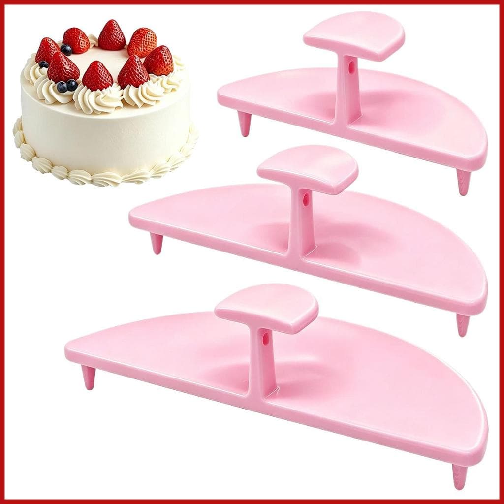 Ferramenta Guia De Arco De Bolo , 3 Peças , Marcador Suprimentos , Conjunto De Ferramentas De Decoração De Cheesecake Pa