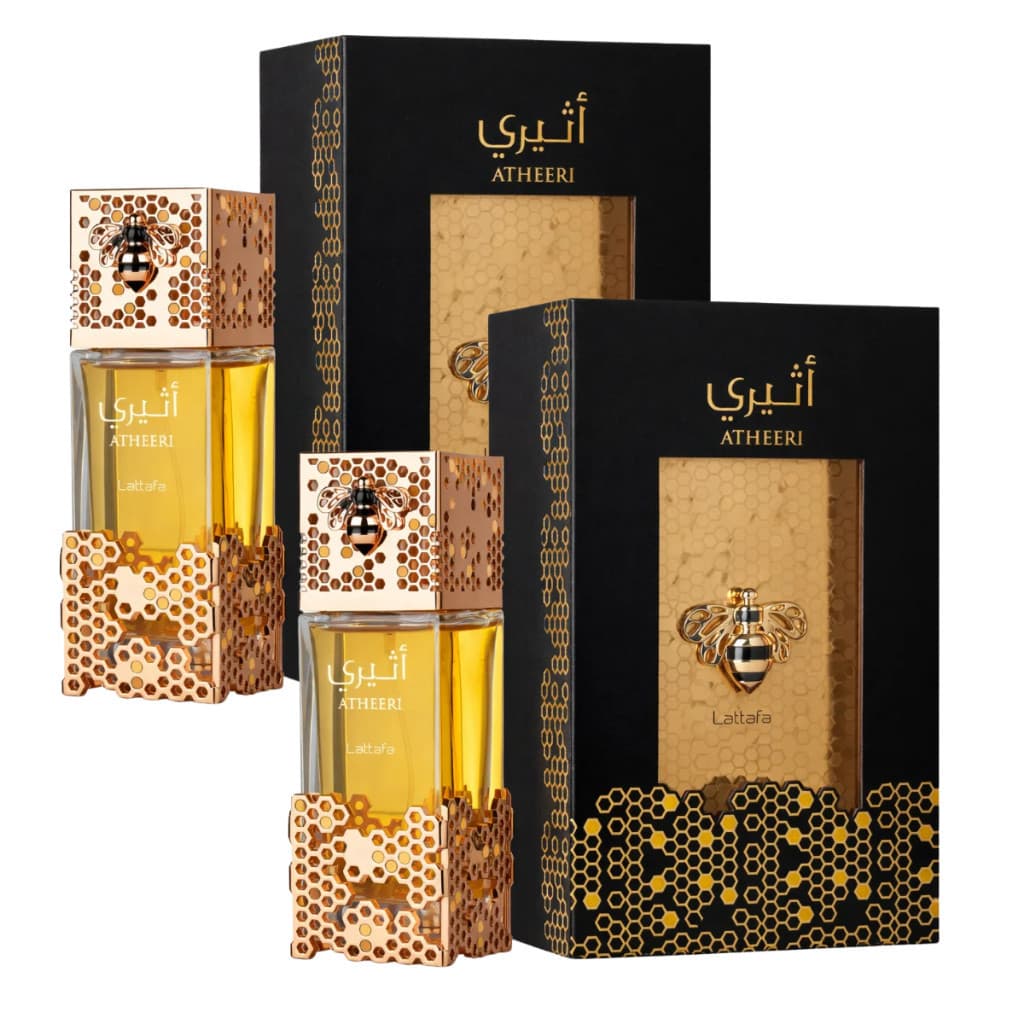 01 Ou 2 Perfumes Atheeri Árabe Luxo Intenso Longa Duração Presente Premium Elegante