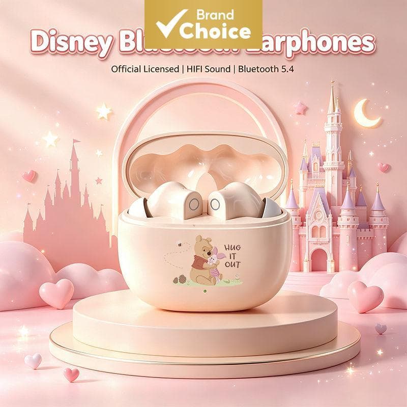 Disney Q1 Fones De Ouvido Intra-Auriculares Design Bluetooth Estética Ultra Longa Duração Da Bateria Esportes Redução De