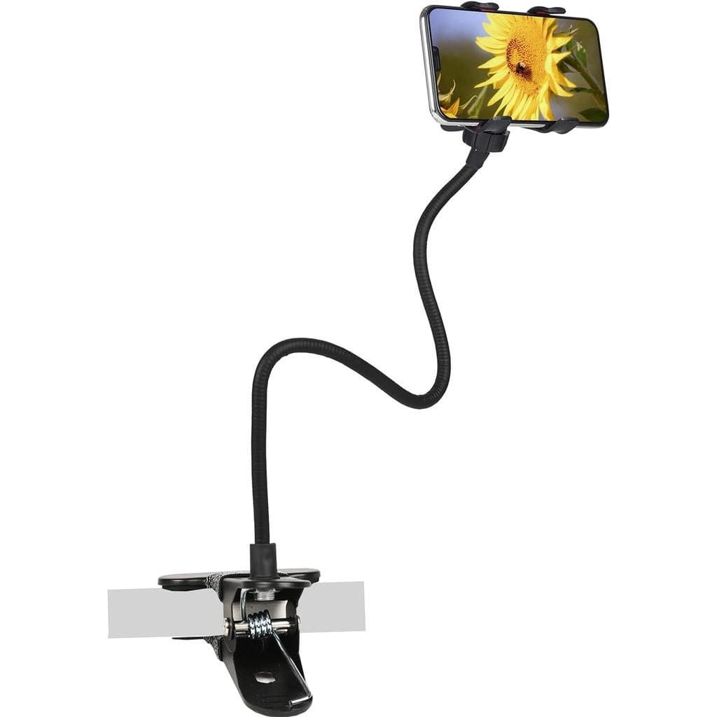 Suporte de Celular com Braço Flexível, Suporte Universal Ajustável 360° para Cama, Suporte de Mesa Flexível para Celular