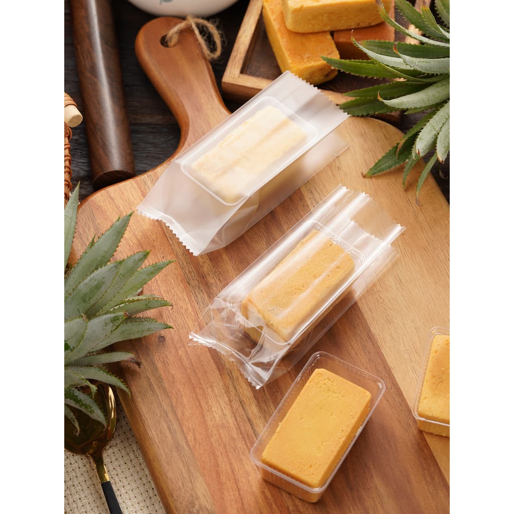 Saco de embalagem de bolo de abacaxi saco de bolo Nougat saco de biscoito pastelaria saco de vedação térmica cozimento t