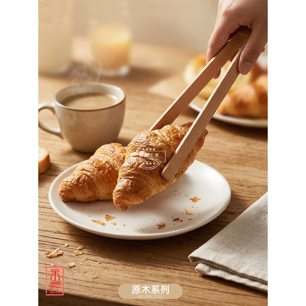 Hejiang novo produto faia churrasco pinças de comida cozinha restaurante pão bolo cozimento doces biscoitos pinças de co