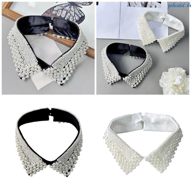 Gola de Xale para Meninas zebeidd, Exquisita e Única, Design Estético, Arte em Strass 3KA4