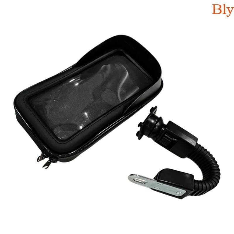 Bly Motocicleta Retrovisor Suporte Do Telefone À Prova Dwaterproof Água Moto Bolsa De Com Sunvisor Capa Chuva Rotação 36
