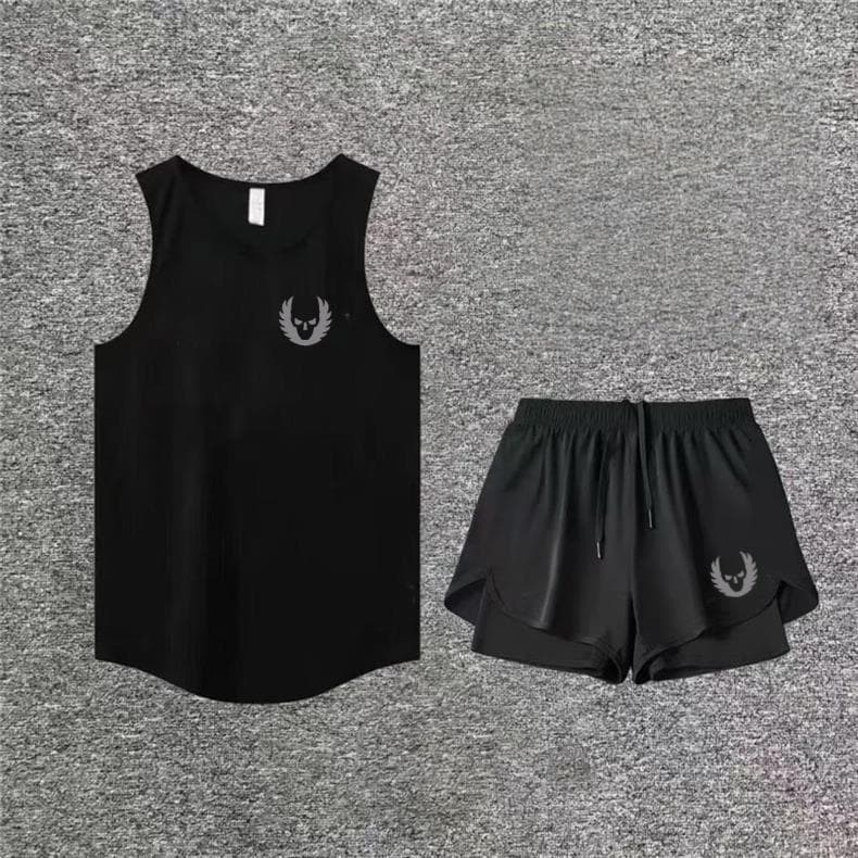 Oregon verão colete masculino respirável estudante Shorts uniforme de basquete correndo treinamento pista e campo terno