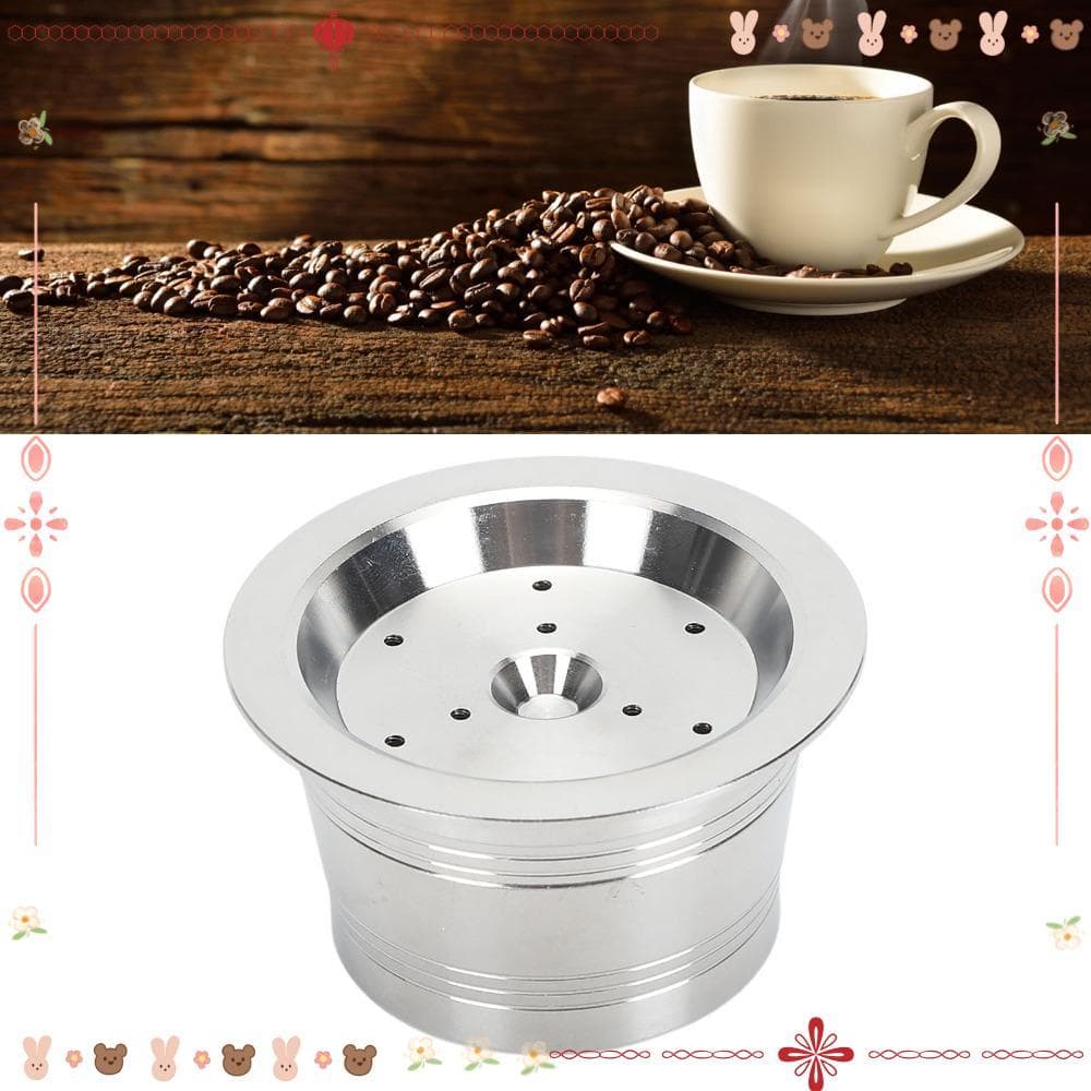 Vagens De Café Reutilizáveis, Cápsulas De Aço Inoxidável Com Design Reutilizável De Material