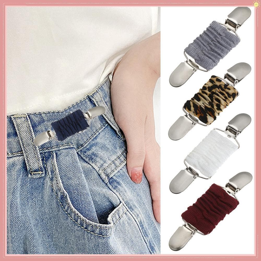 Fit Dress Cinch Clips Clipe Multifuncional Para Mulheres Crianças Vinho Cor Vermelha Cardigã Colarinho Clipes