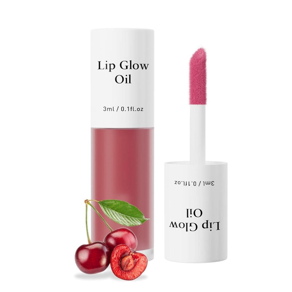 Brilho Labial, Hidratante Não Pegajoso para Brilho Intenso, Brilho Labial Hidratante com Sabor de Frutas e Vitamina E, C