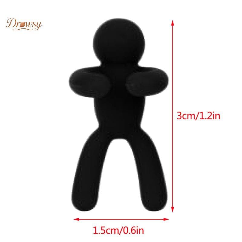 Drowsy 6 Unidades De Etiqueta De Silicone Para Reconhecimento De Vidro , Etiquetas De Identificação Beber , Novas