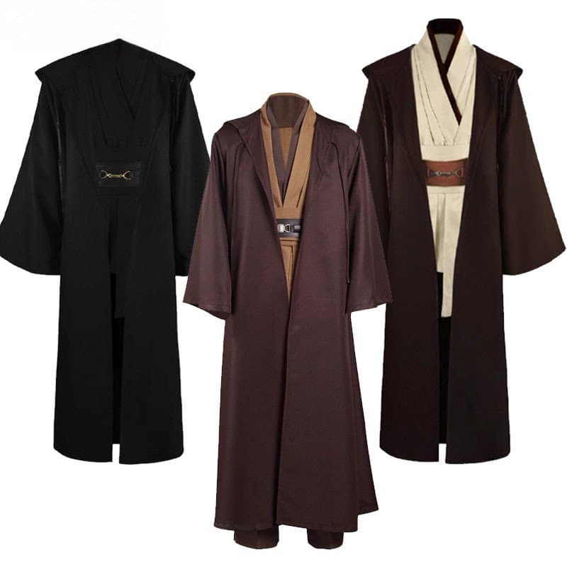 Star E War Obi Wan Kenobi Cosplay Traje De Cavaleiro Jedi Halloween Performance