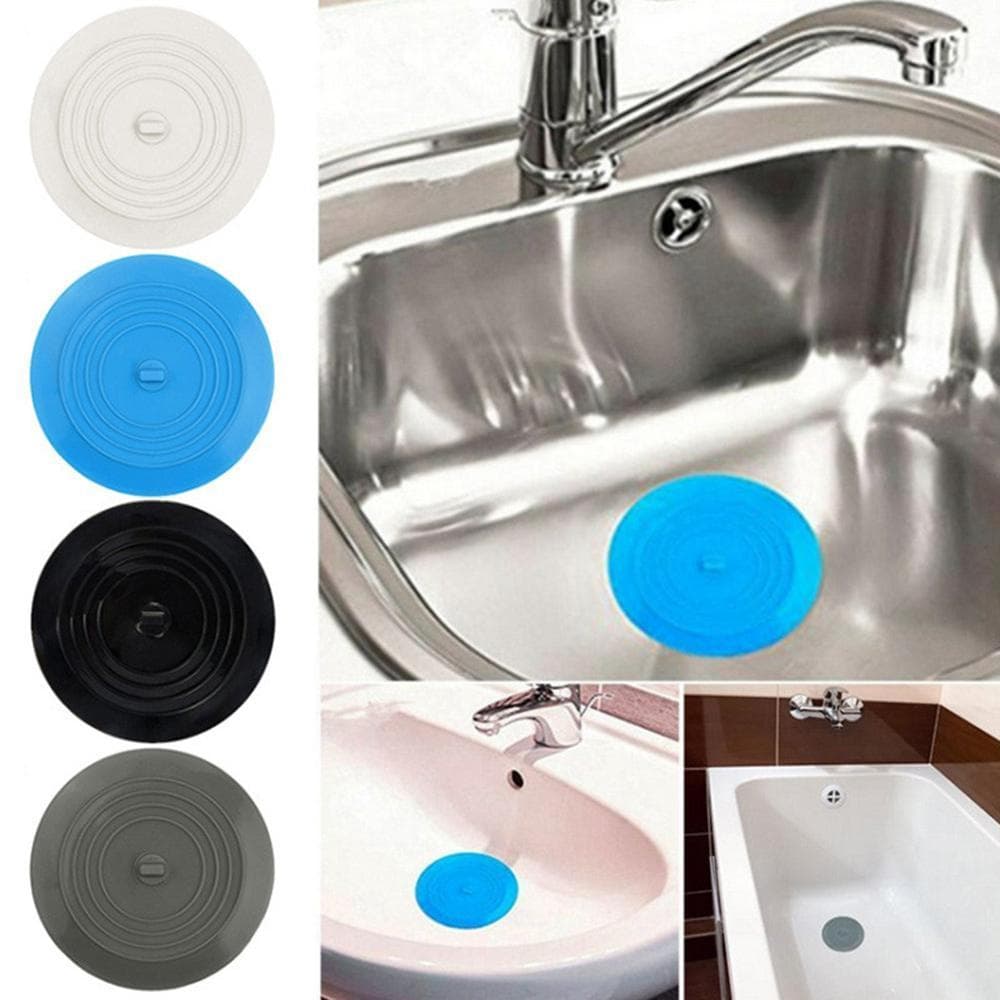 Tampa De Drenagem Plana Grande De Piso Filtro De Esgoto Coletor De Cabelo Banheira Plug Acessórios Do Banheiro