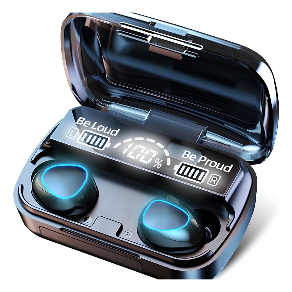 Fone De Ouvido Tws M10 \M25   Bluetooth V5.1 + Power Bank 2000mah