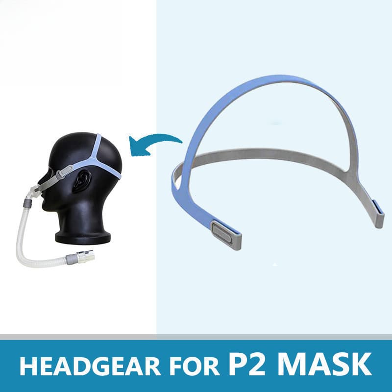 Adequado para protetor de cabeça BMC de máscara nasal P2/PM2, peças de reposição completas, série CPAP